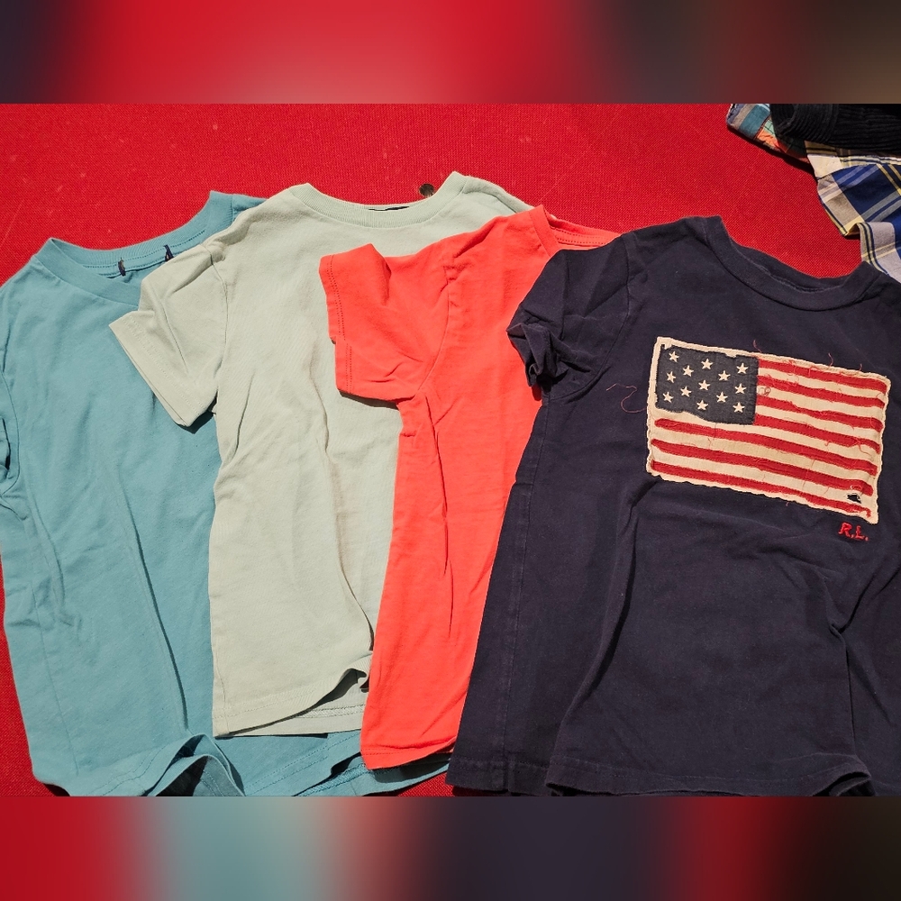 Polo/Calvin Klein Boys tshirts Size 5